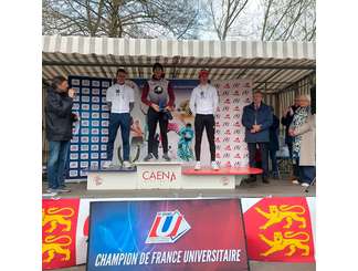 Deuxième Place de Bastien PICHON sur les Championnats de France de contre la montre universitaire